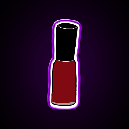 Red Nail Polish Nail Salon Led Neon Sign Rgb Color - Shineneon