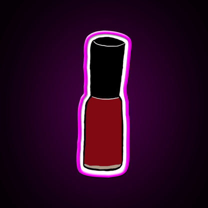Red Nail Polish Nail Salon Led Neon Sign Rgb Color - Shineneon