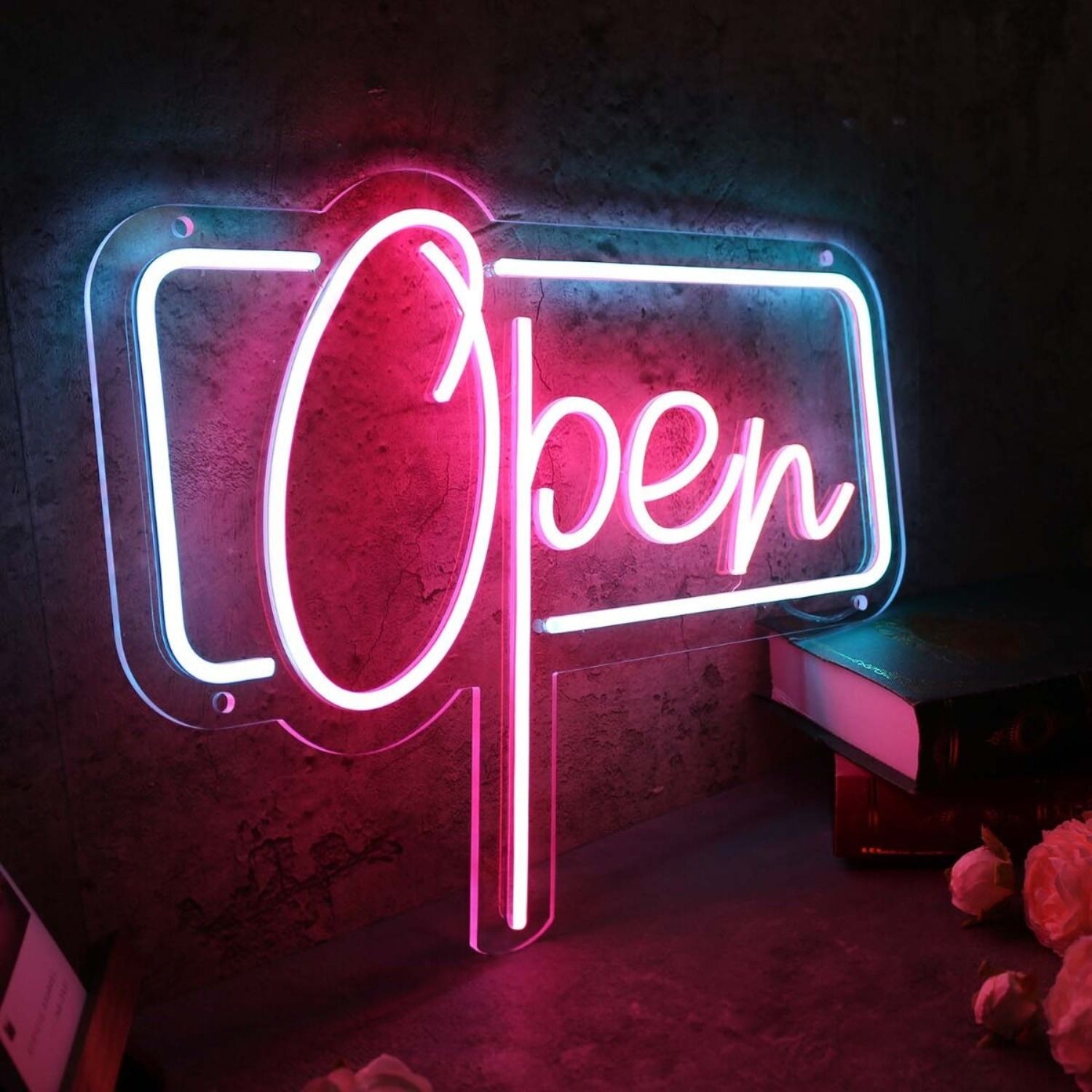 Red Open Custom Led Neon Sign | Shineneon