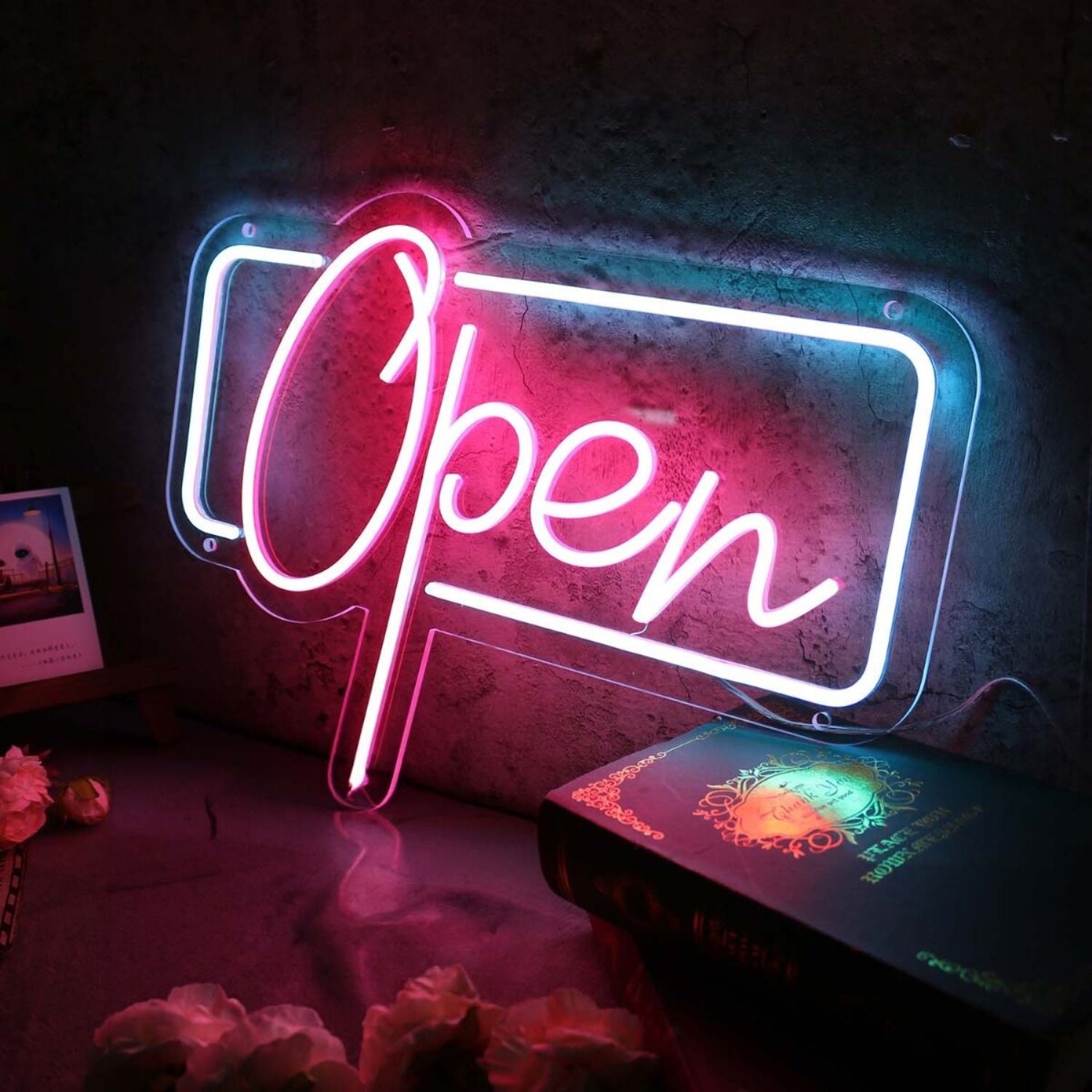 Red Open Custom Led Neon Sign | Shineneon