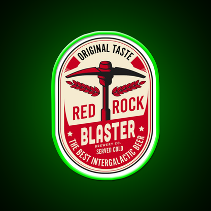 Red Rock Blaster Beer Bar Decor Led Neon Sign Rgb Color - LED neon sign view 8