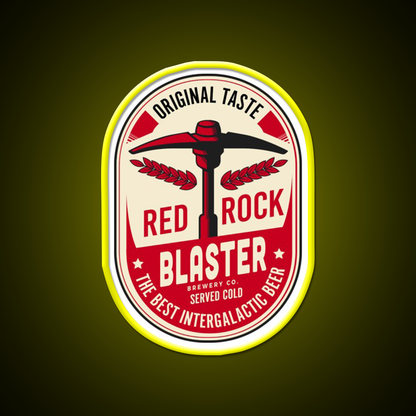 Red Rock Blaster Beer Bar Decor Led Neon Sign Rgb Color - LED neon sign view 7