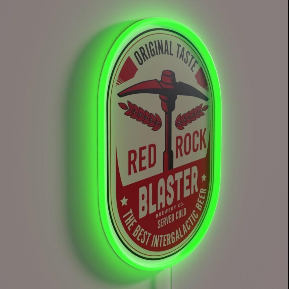 Red Rock Blaster Rgb Led Neon Sign - Shineneon