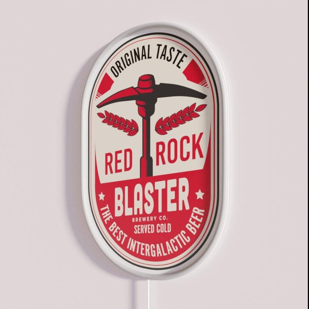 Red Rock Blaster Rgb Led Neon Sign - Shineneon