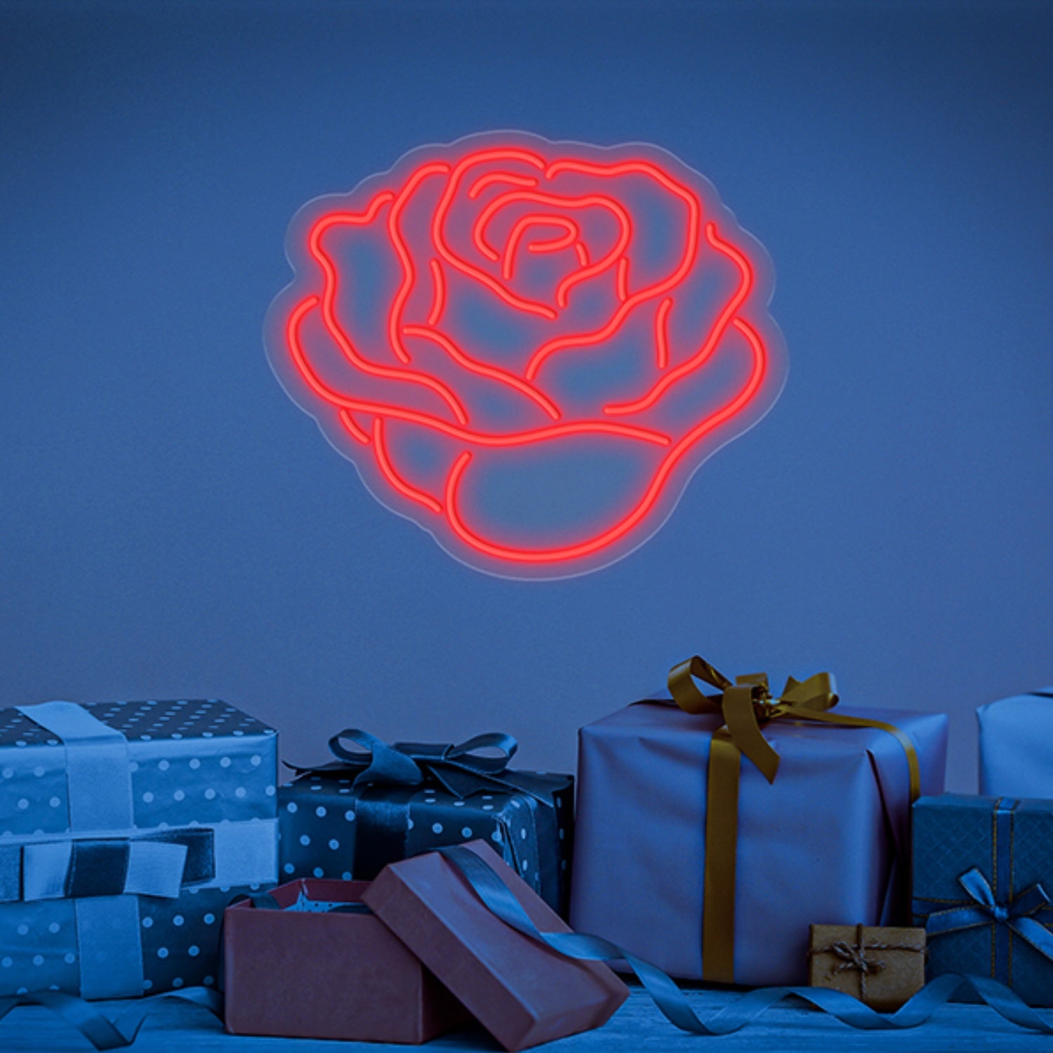 Red Rose Neon Sign Wall Art Decor | Shineneon