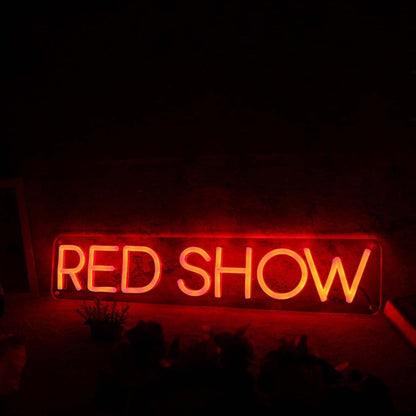 Red Show Custom Led Neon Sign - Shineneon