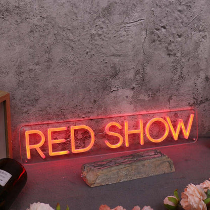 Red Show Custom Led Neon Sign - Shineneon