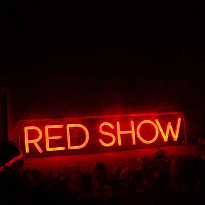 Red Show Custom Led Neon Sign - Shineneon