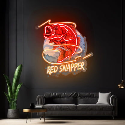Red Snapper Led Neon Sign Light Custom Led Signs - Shineneon