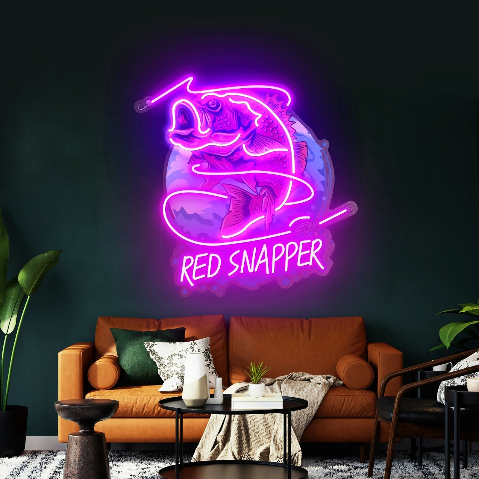 Red Snapper Led Neon Sign Light Custom Led Signs - Shineneon