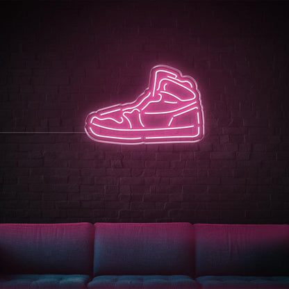 Red Sneaker Shoe Led Neon Sign For Sports Room Decor | Shineneon