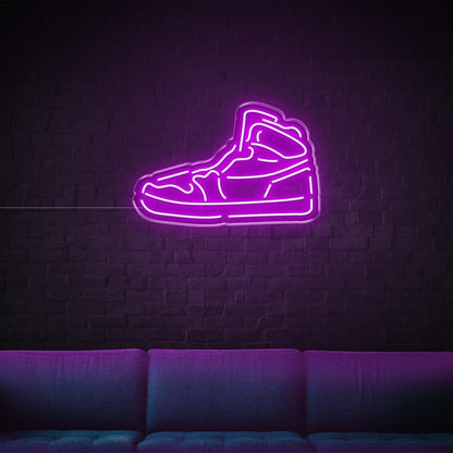 Red Sneaker Shoe Led Neon Sign For Sports Room Decor | Shineneon