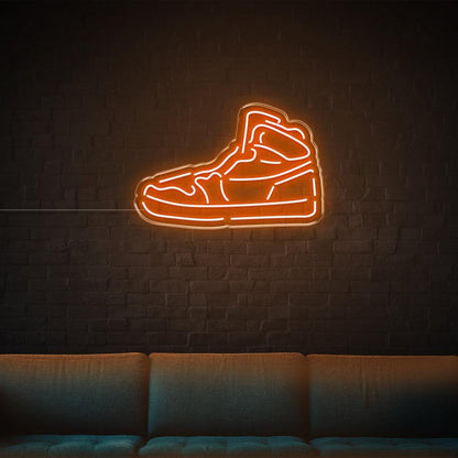 Red Sneaker Shoe Led Neon Sign For Sports Room Decor | Shineneon