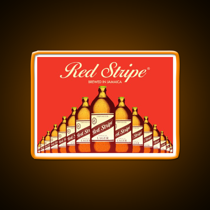 Red Stripe Beer Brewed Beer Bar Decor Led Neon Sign Rgb Color - LED neon sign view 6