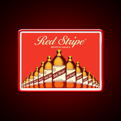 Red Stripe Beer Brewed Beer Bar Decor Led Neon Sign Rgb Color - LED neon sign view 10