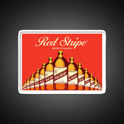 Red Stripe Beer Brewed Beer Bar Decor Led Neon Sign Rgb Color - LED neon sign view 11