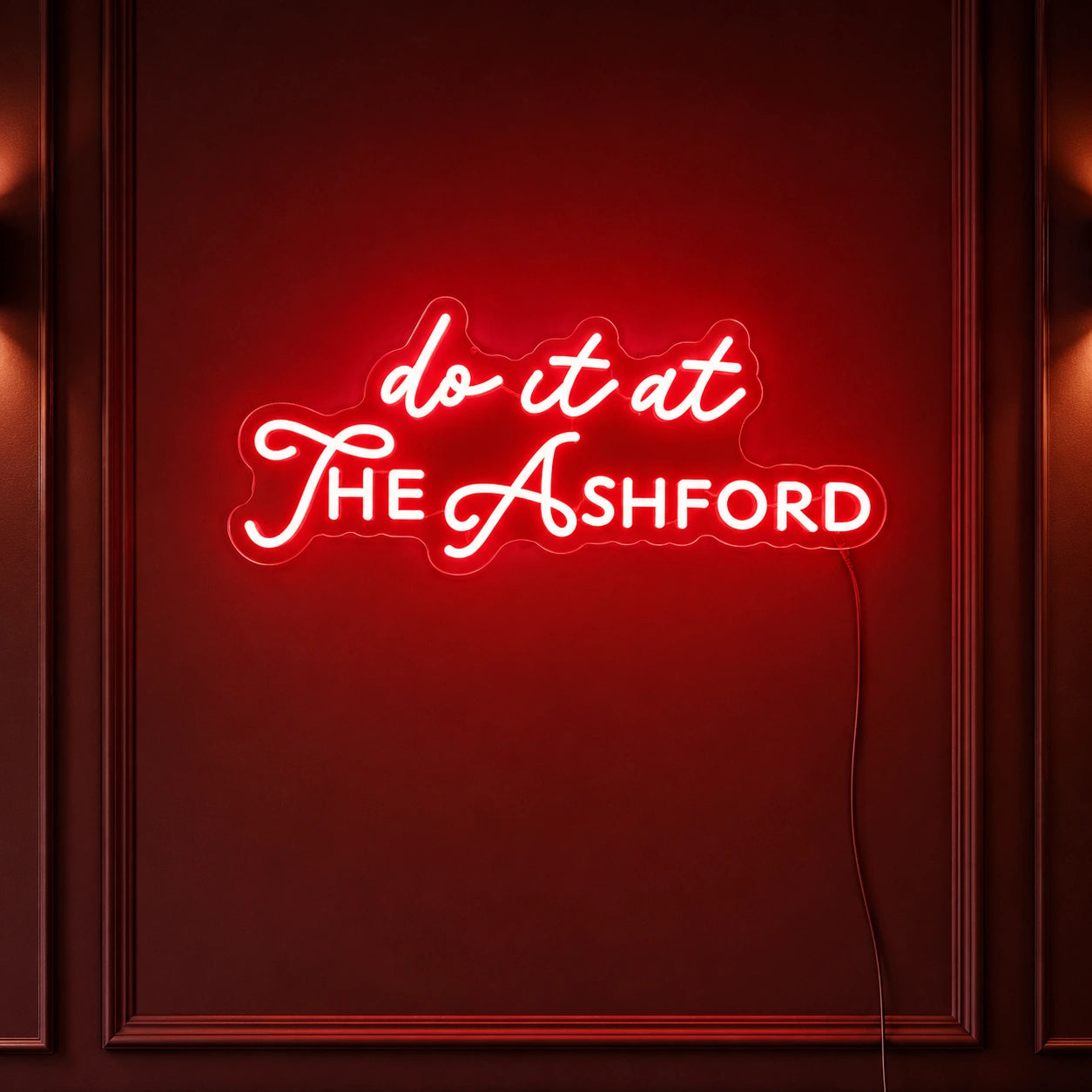 Red Velvet Lounge Neon Sign LED Neon Sign high-converting product image