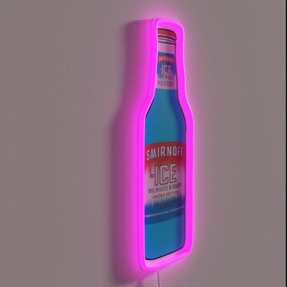 Red White And Berry Smirnoff Rgb Led Neon Sign - Shineneon