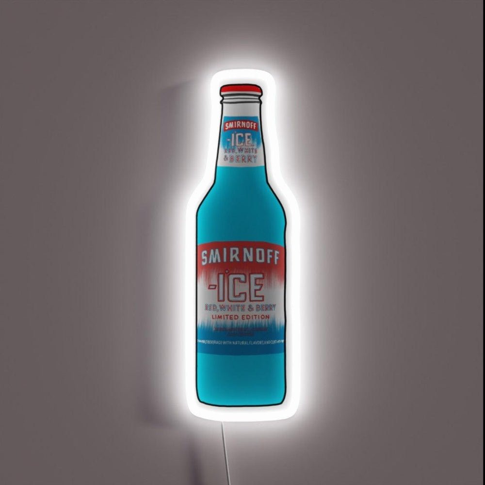 Red White And Berry Smirnoff Rgb Led Neon Sign - Shineneon