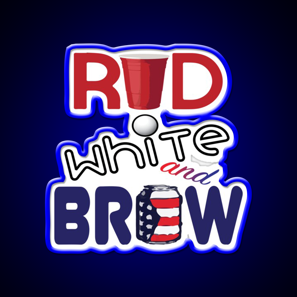 Red White And Brew Beer Bar Decor Led Neon Sign Rgb Color - LED neon sign view 5