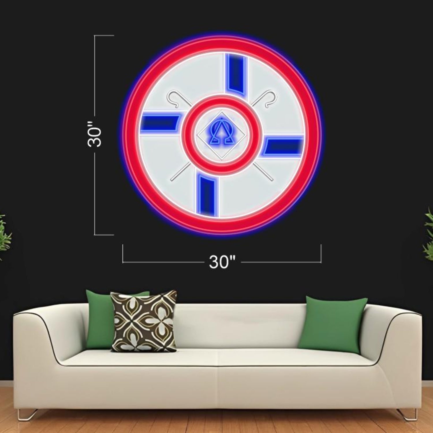 Red-White-Blue Maga Rats Cartoon Rat Led Neon Sign For Indoor Wall Art | Shineneon