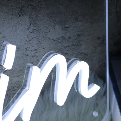 Redd Swim White Led Neon Sign - Shineneon