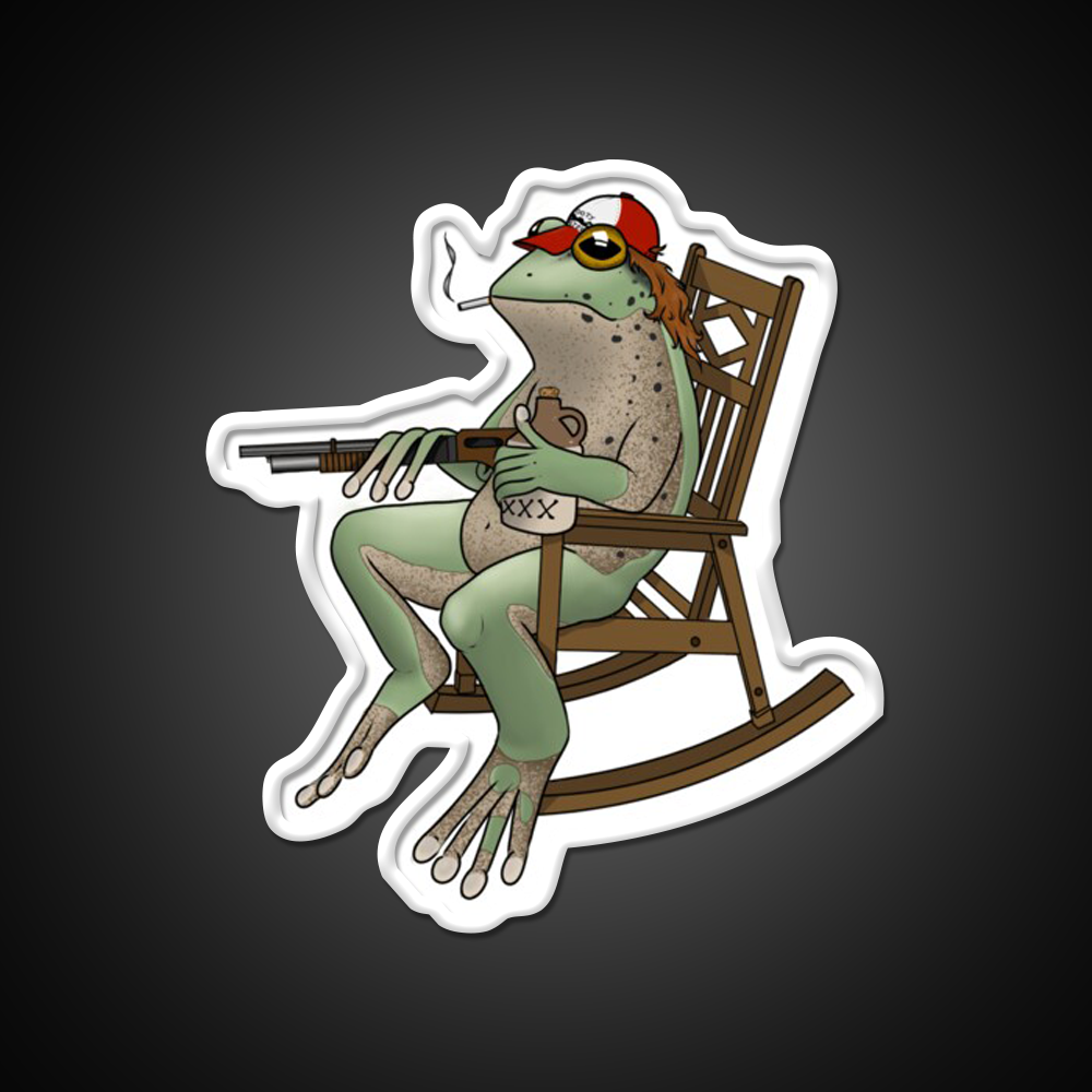 Redneck Frog Beer Bar Decor Led Neon Sign Rgb Color - LED neon sign view 11