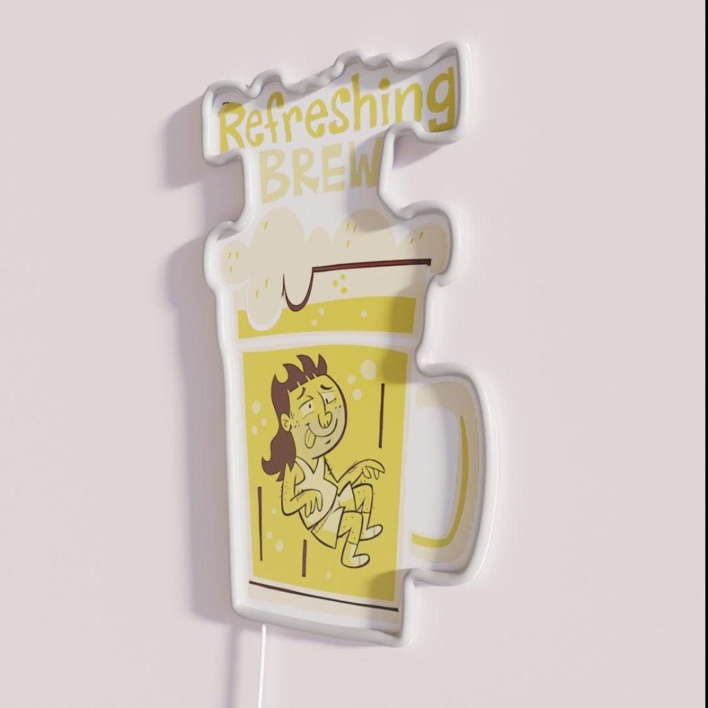 Refreshing Brew Rgb Led Neon Sign - Shineneon