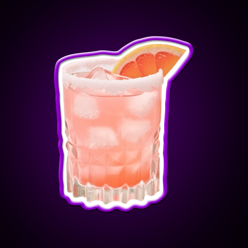 Refreshing Paloma Cocktail Bar Decor Led Neon Sign Rgb Color - Shineneon