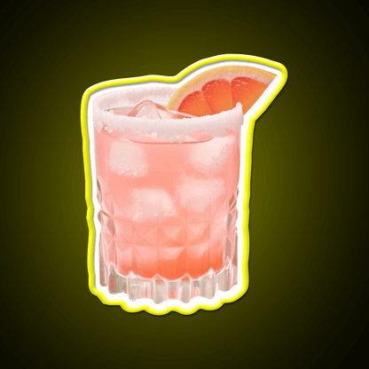 Refreshing Paloma Cocktail Bar Decor Led Neon Sign Rgb Color - Shineneon