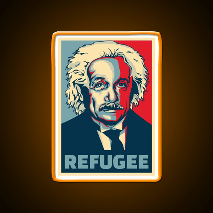 Refugee Welcome Led Neon Sign Open Sign Rgb Color - Shineneon