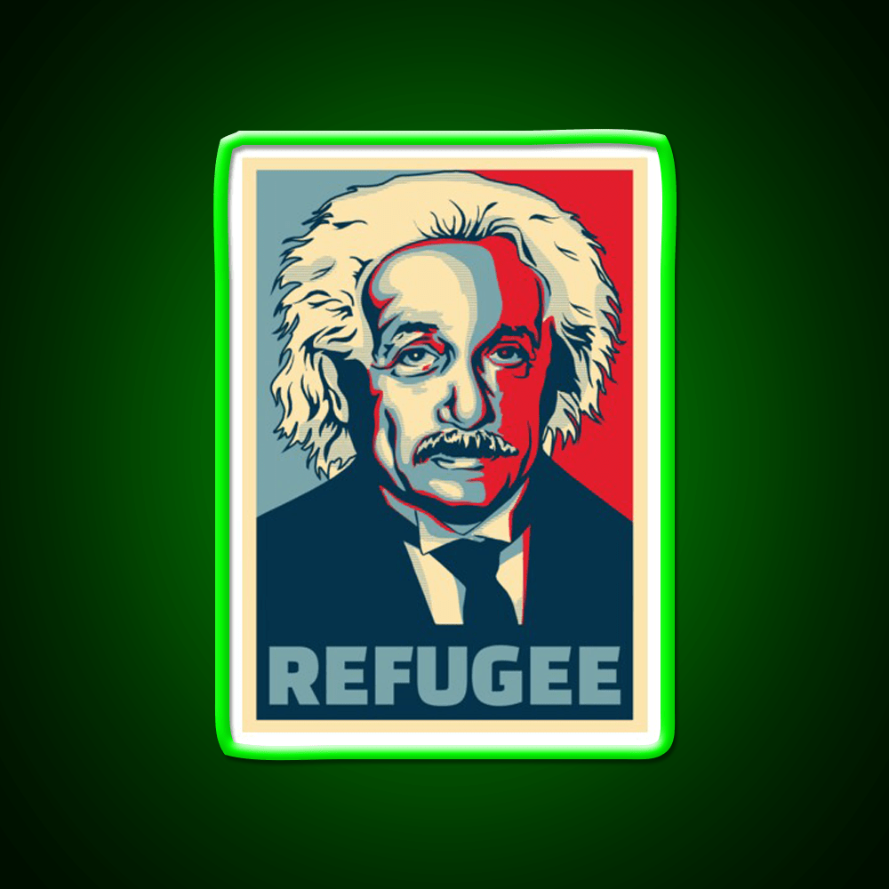 Refugee Welcome Led Neon Sign Open Sign Rgb Color - Shineneon