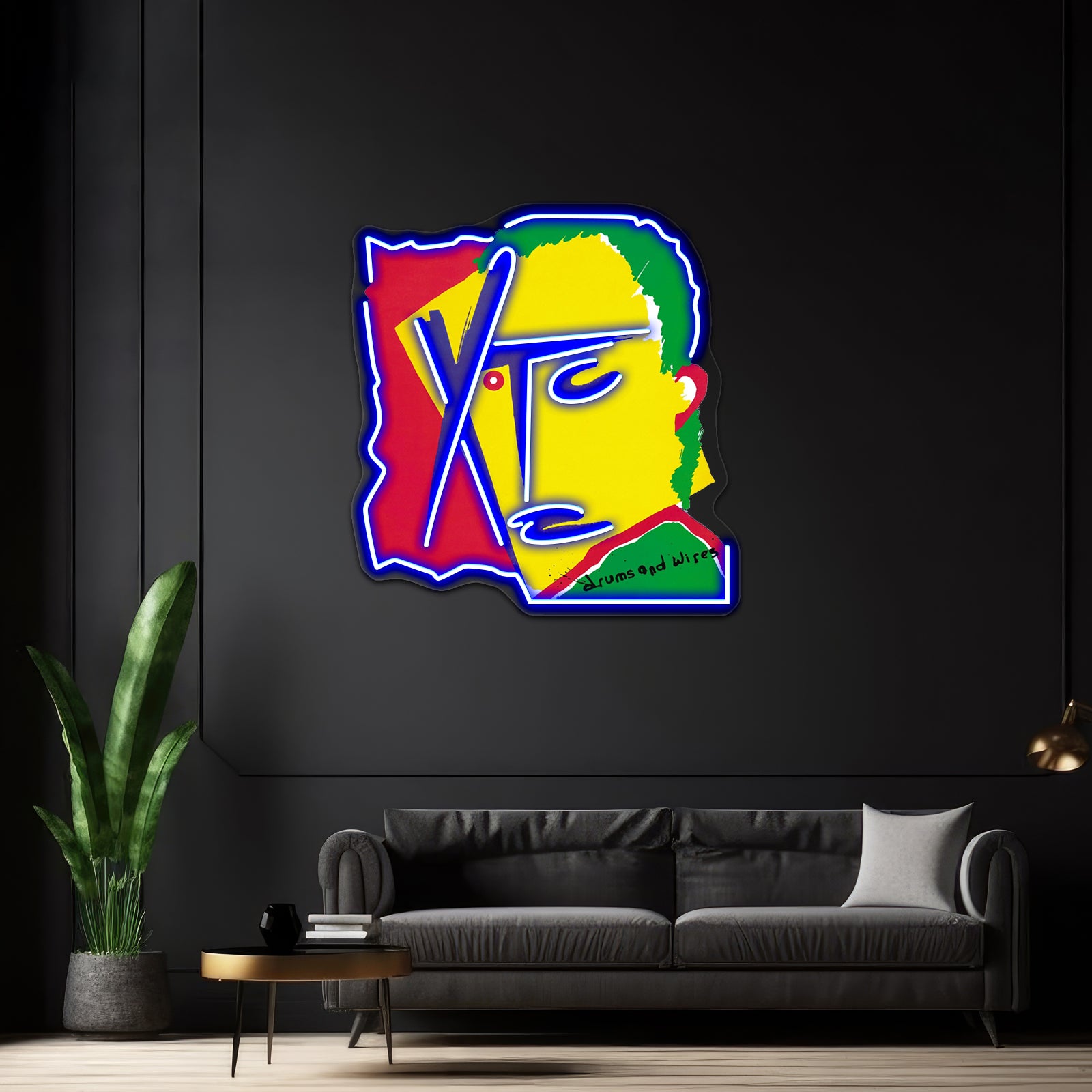 Refuse Play Conventional Punk Rock Xtc Retro Artwork Led Neon Signs | Shineneon