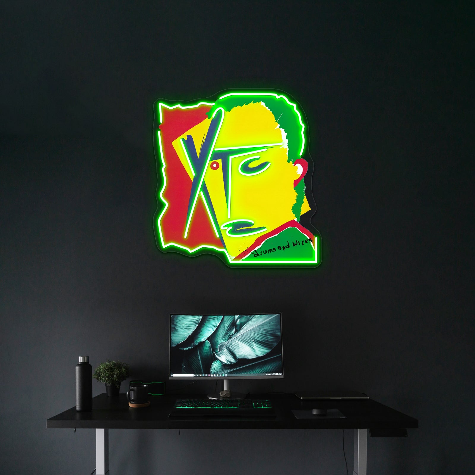 Refuse Play Conventional Punk Rock Xtc Retro Artwork Led Neon Signs | Shineneon