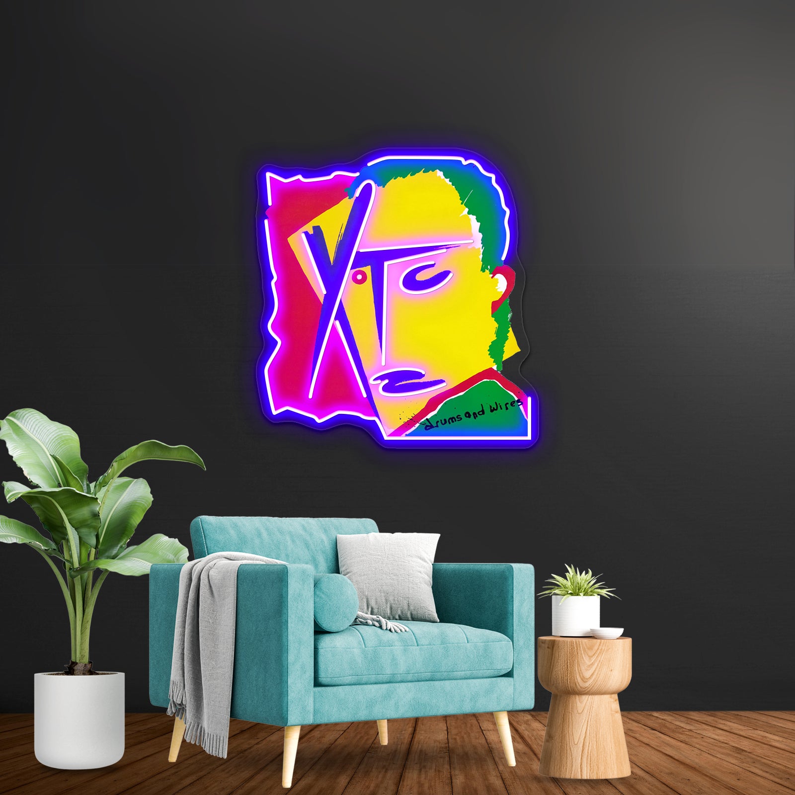 Refuse Play Conventional Punk Rock Xtc Retro Artwork Led Neon Signs | Shineneon