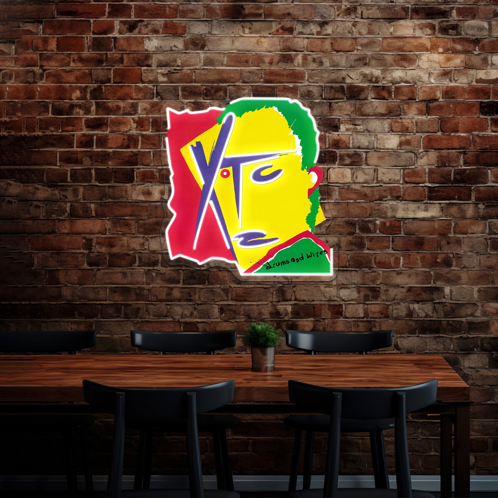 Refuse Play Conventional Punk Rock Xtc Retro Artwork Led Neon Signs | Shineneon