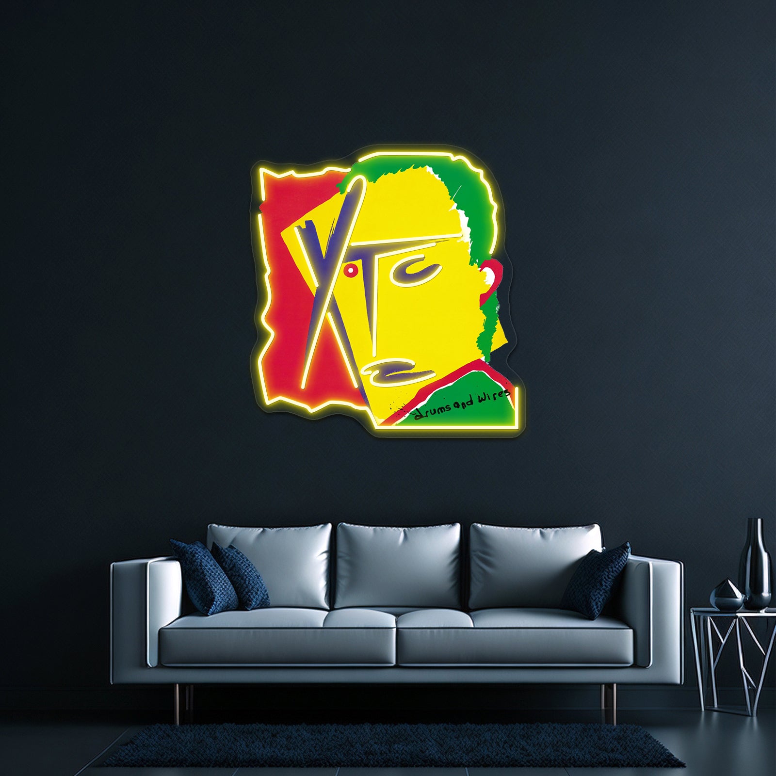 Refuse Play Conventional Punk Rock Xtc Retro Artwork Led Neon Signs | Shineneon