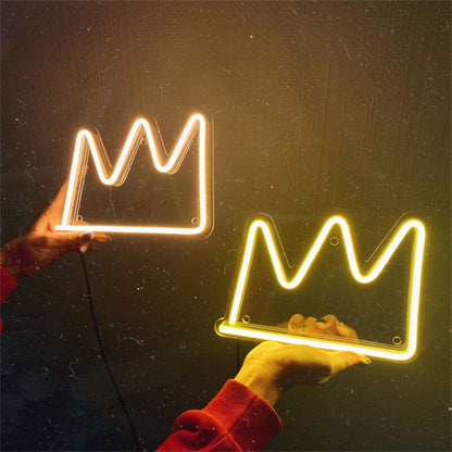 Regal Glow Of The Primitive Crown Led Neon Sign | Shineneon