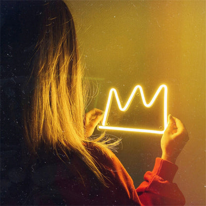 Regal Glow Of The Primitive Crown Led Neon Sign | Shineneon