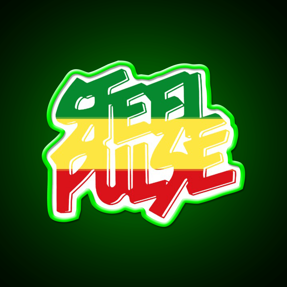 Reggae Roots Hemp Inspired Green Leaf Led Neon Sign Rgb Color - Shineneon