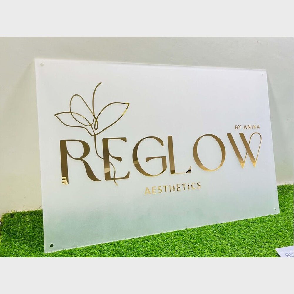 Reglow Acrylic Business Logo Sign - Shineneon