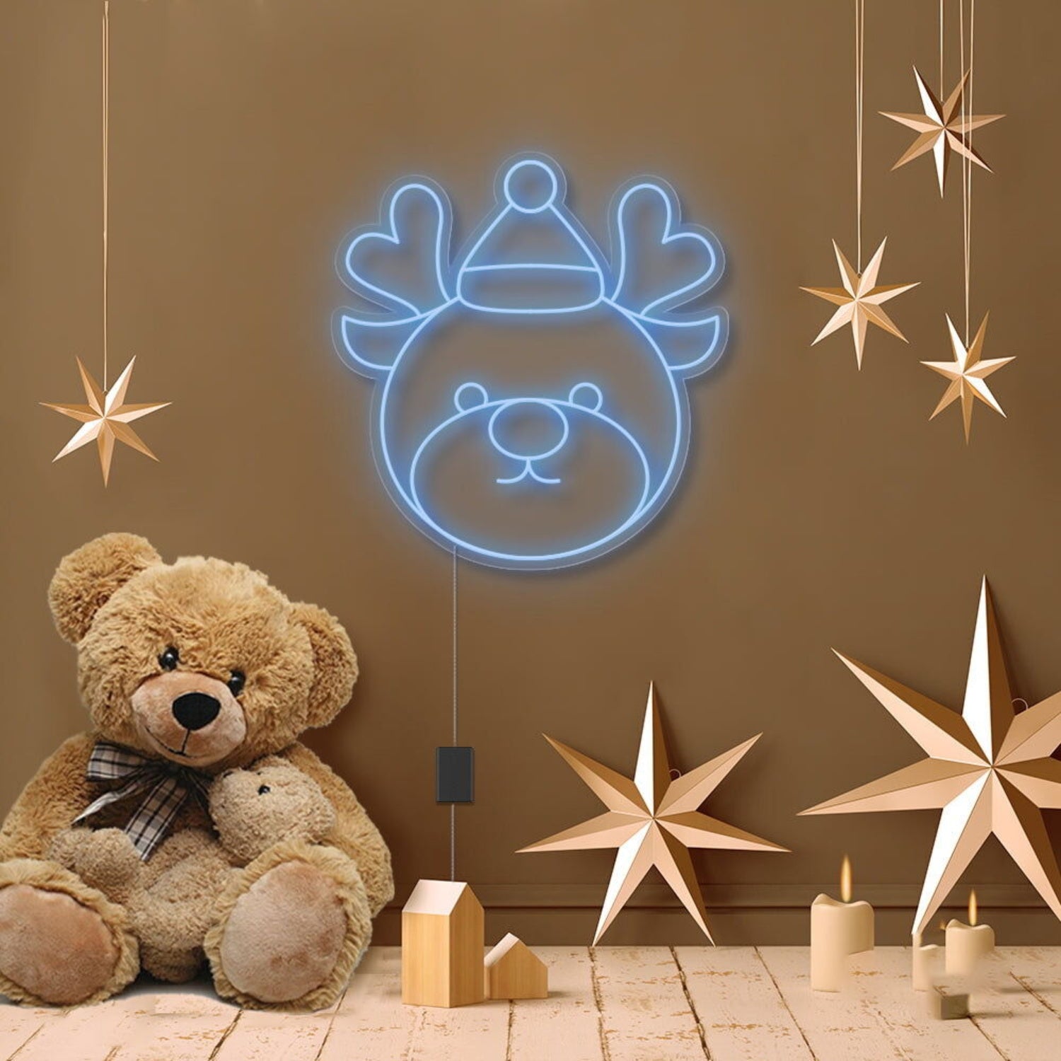 Reindeer Cartoon Neon Sign | Shineneon