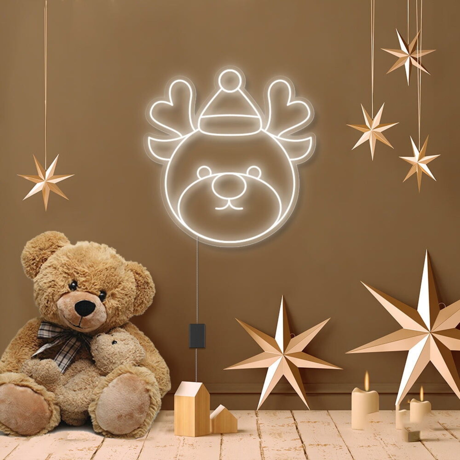 Reindeer Cartoon Neon Sign | Shineneon