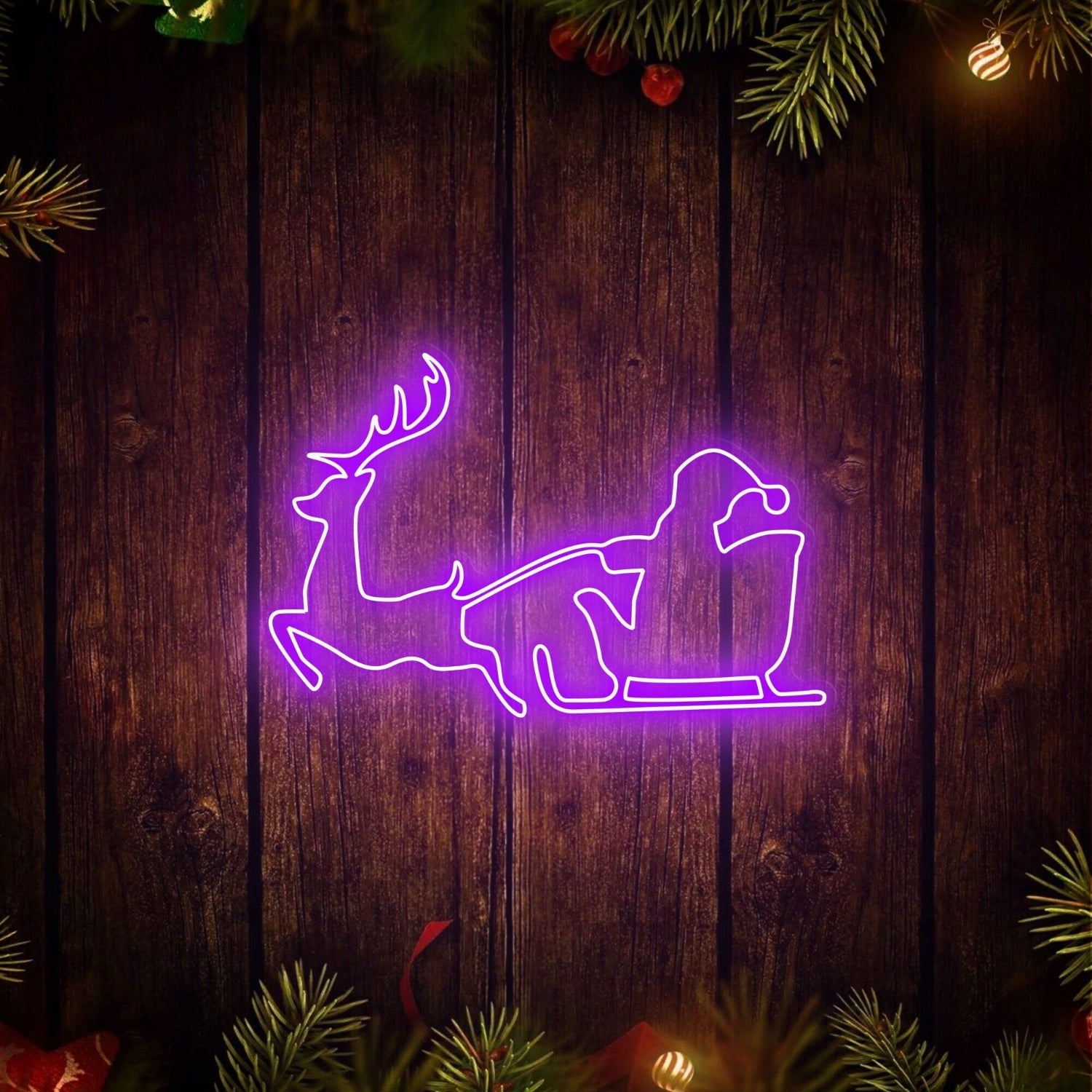 Reindeer Led Neon Sign For Festive | Shineneon