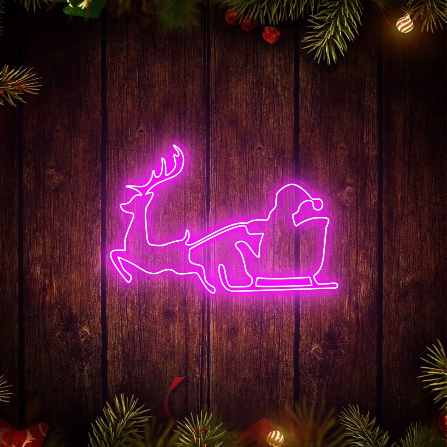 Reindeer Led Neon Sign For Festive | Shineneon