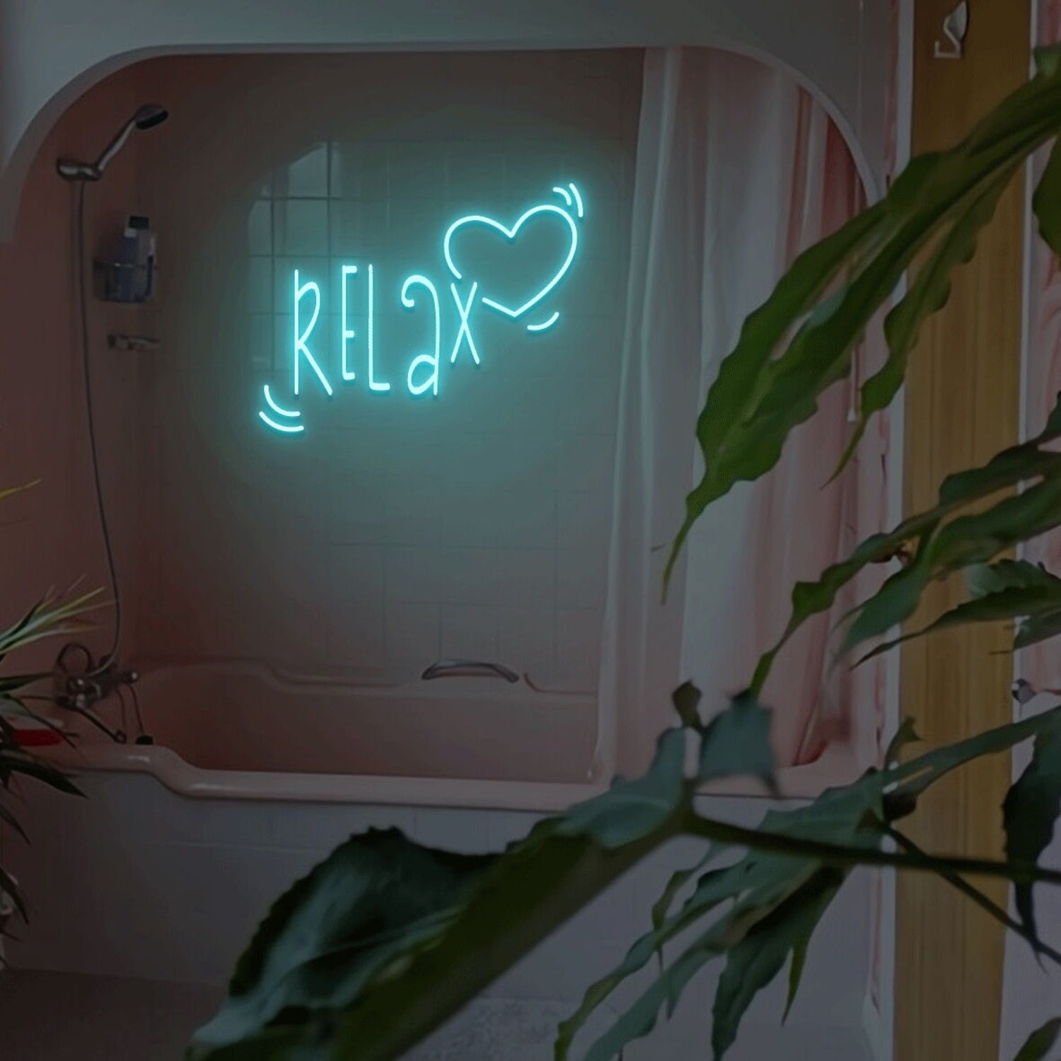 Relax And Heart Neon Sign | Shineneon
