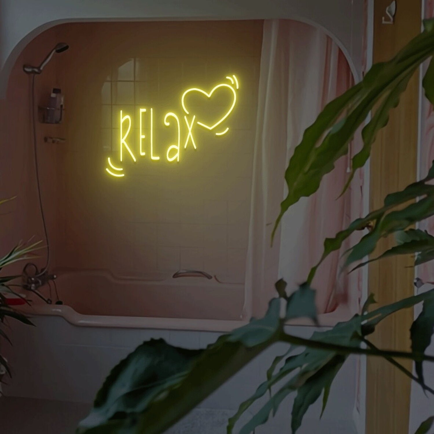 Relax And Heart Neon Sign | Shineneon