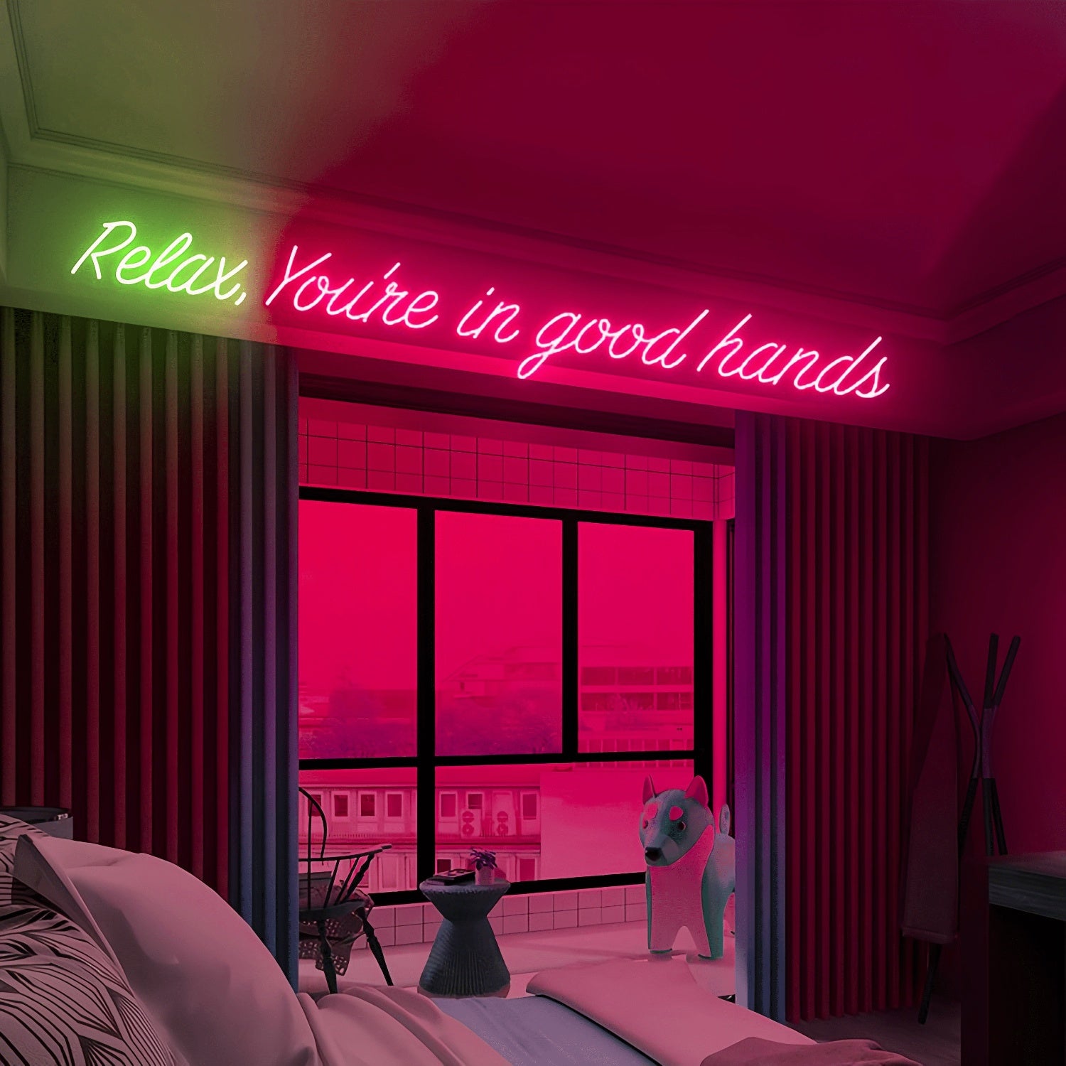 Relax And Unwind Youre In Good Hands With Our Led Neon Sign | Shineneon