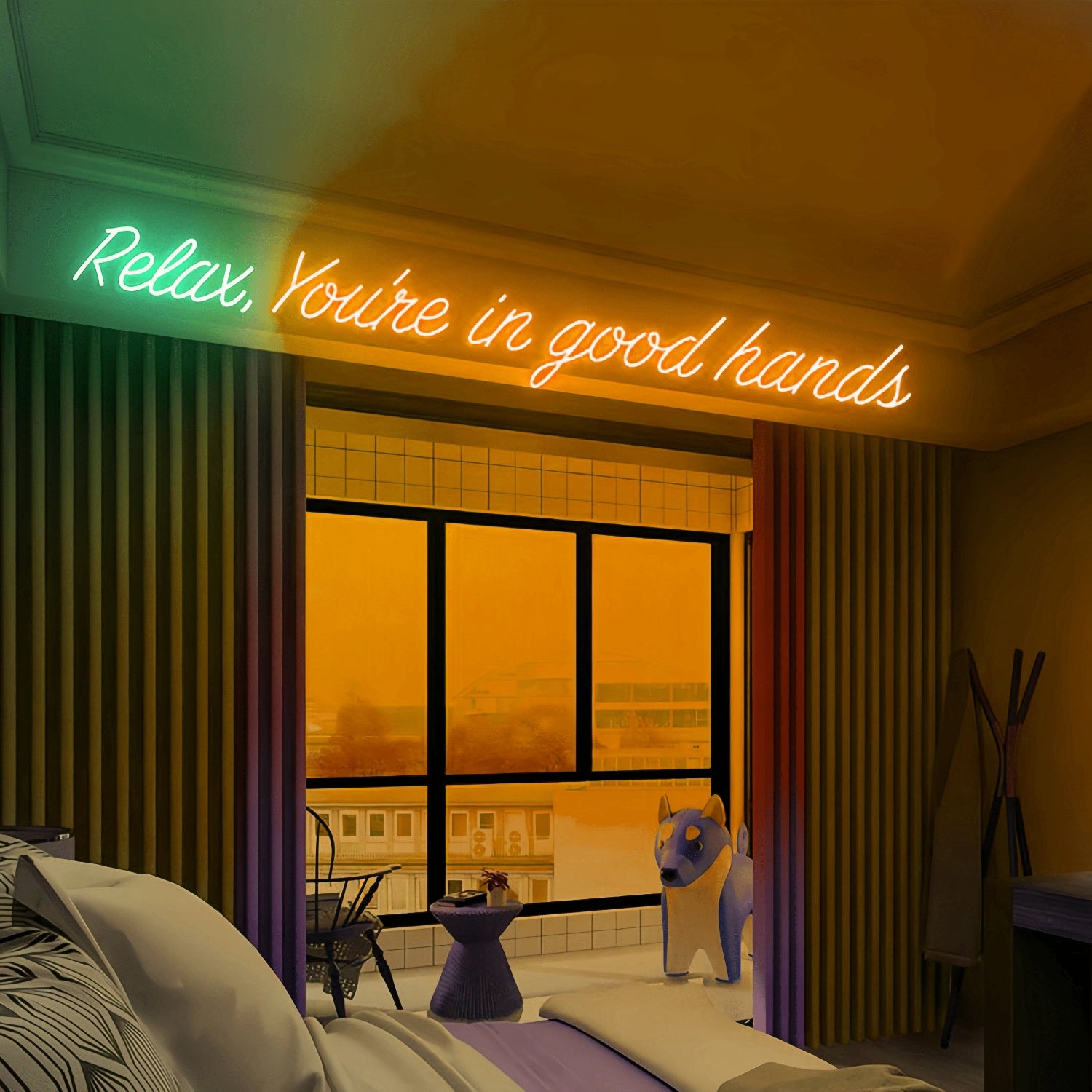 Relax And Unwind Youre In Good Hands With Our Led Neon Sign | Shineneon