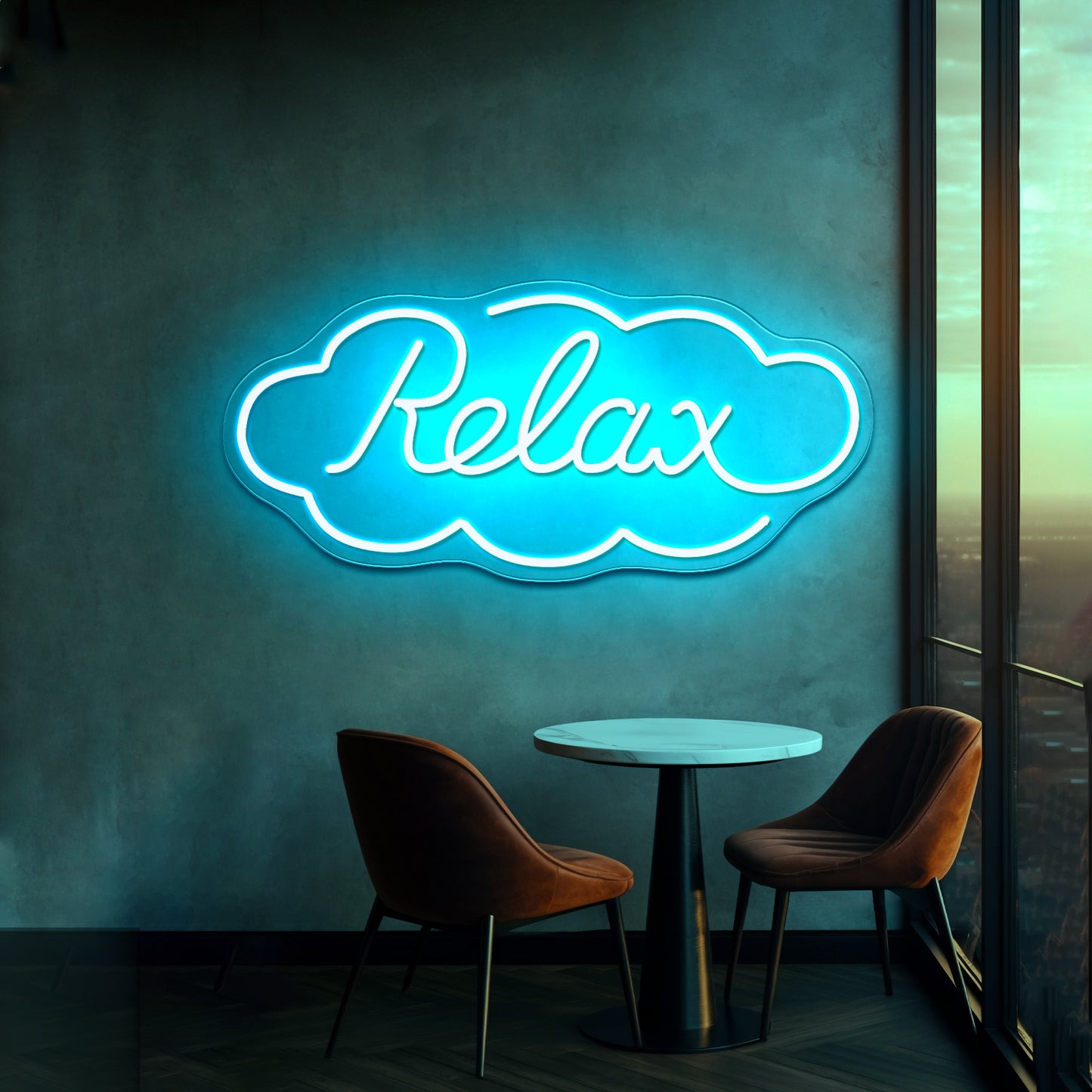 Relax Artistic Neon Signs Wall Art Led Signs